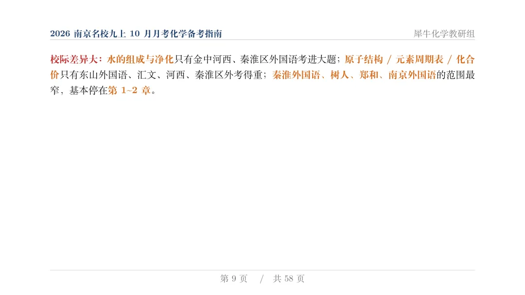 揭秘:近两年初三月考化学,南京几大名校到底都考了些什么?-第11张图片-四季读书网