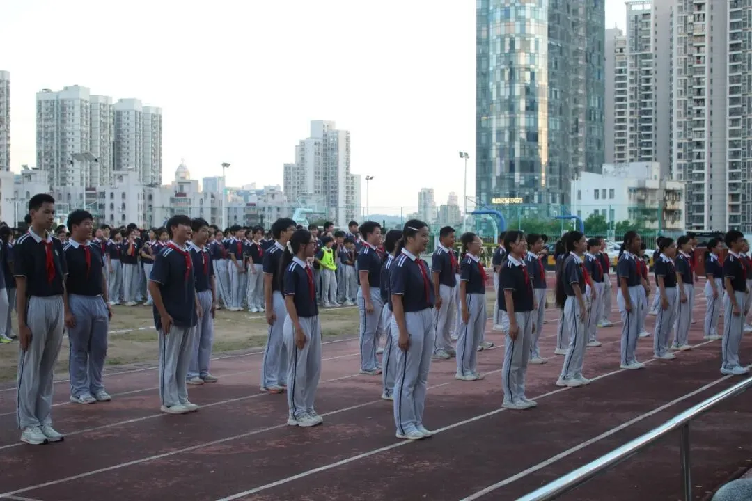 拳砺少年志 热血筑国防|珠海市湾仔中学初二年级军体拳比赛圆满落幕-第20张图片-四季读书网 拳砺少年志 热血筑国防|珠海市湾仔中学初二年级军体拳比赛圆满落幕-第20张图片-四季读书网