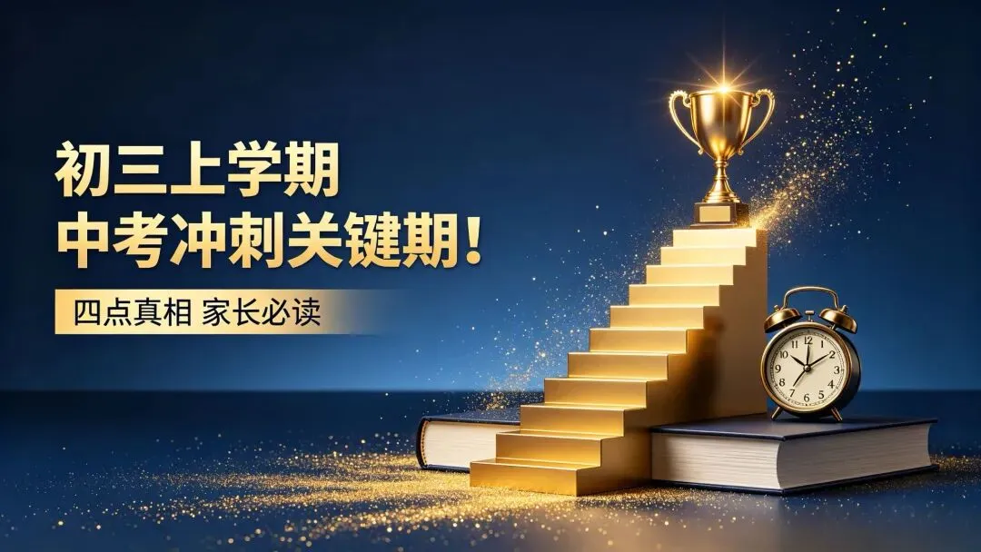 为什么初三上学期直接决定中考成败?这四点想不明白,下学期再拼命也来不及-第1张图片-四季读书网