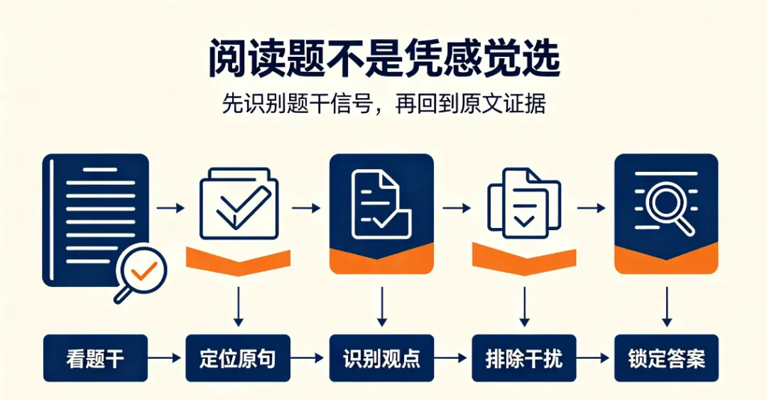 英二真题高频复现词|连载 02:阅读解题核心高频词(读懂文章、秒杀题干)-第3张图片-四季读书网