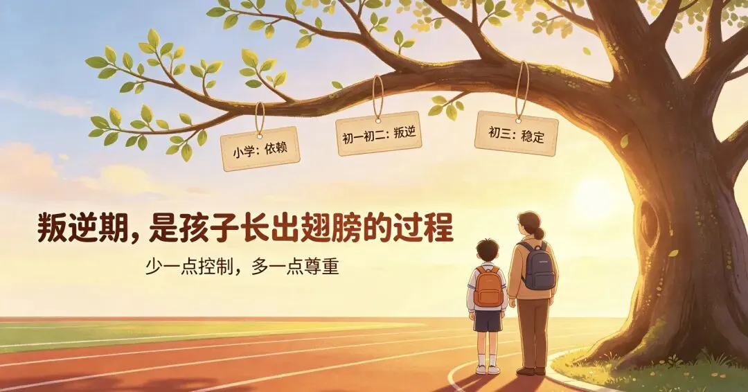 太神奇了:孩子初一初二“突然叛逆变坏”,初三居然自己变乖了-第2张图片-四季读书网