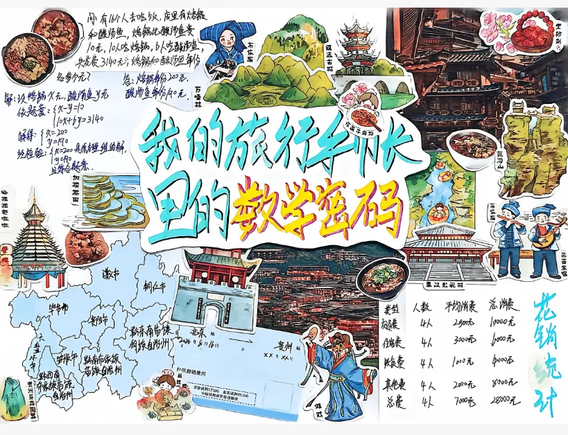 墨染暑笺|初二暑假数学作业风采录-第20张图片-四季读书网 墨染暑笺|初二暑假数学作业风采录-第20张图片-四季读书网
