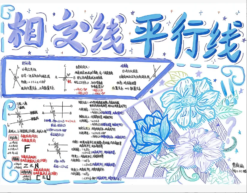 墨染暑笺|初二暑假数学作业风采录-第22张图片-四季读书网 墨染暑笺|初二暑假数学作业风采录-第22张图片-四季读书网