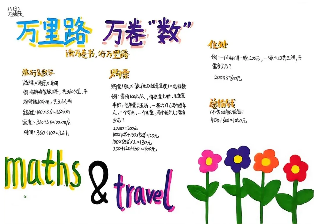 墨染暑笺|初二暑假数学作业风采录-第51张图片-四季读书网 墨染暑笺|初二暑假数学作业风采录-第51张图片-四季读书网