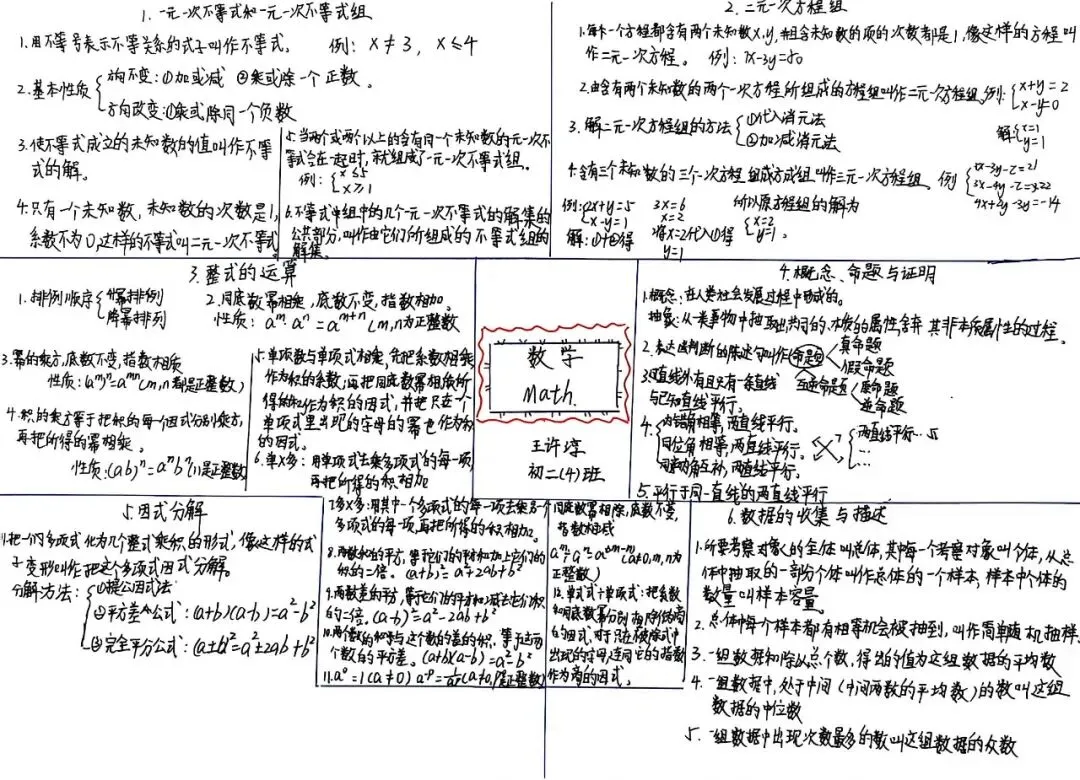 墨染暑笺|初二暑假数学作业风采录-第69张图片-四季读书网 墨染暑笺|初二暑假数学作业风采录-第69张图片-四季读书网