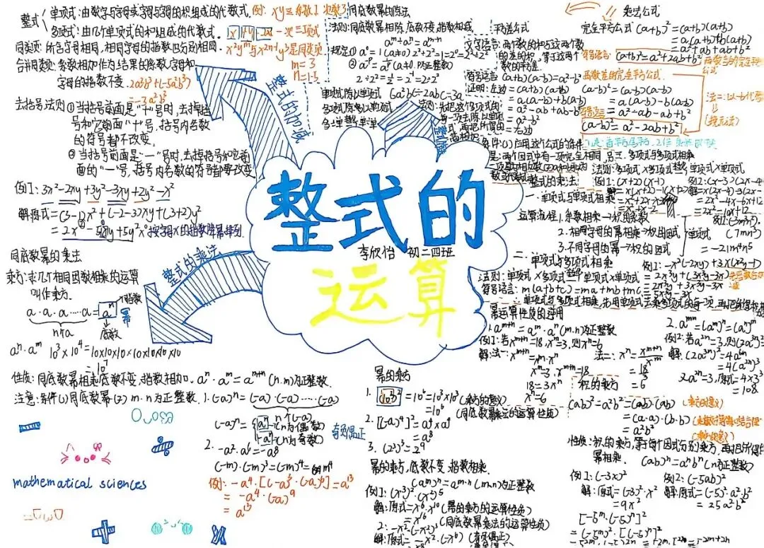 墨染暑笺|初二暑假数学作业风采录-第70张图片-四季读书网 墨染暑笺|初二暑假数学作业风采录-第70张图片-四季读书网