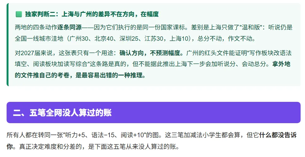 2027上海中考英语:你在等的那份官方文件,制度上已经不存在了-第4张图片-四季读书网