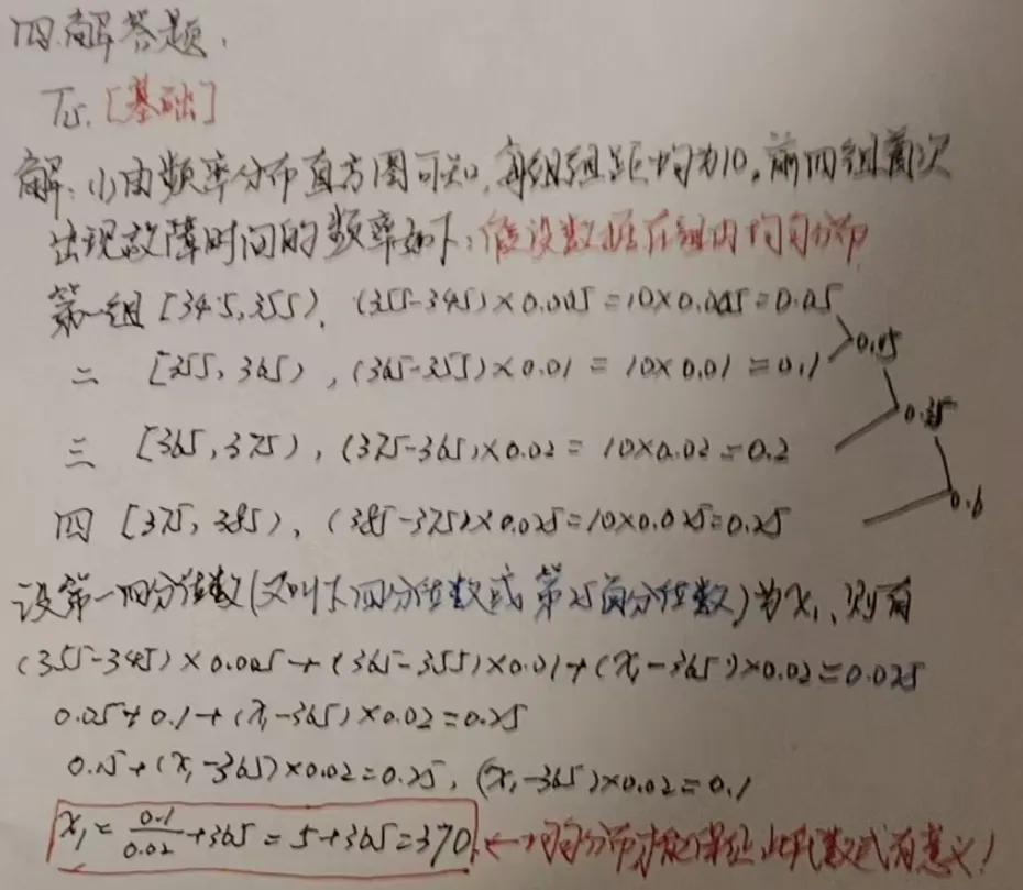 详解2026年高考全国Ⅱ卷数学真题统计概率解答大题T15(基础难度,考察百分位数、二项分布的数学期望与方差的计算)-第2张图片-四季读书网
