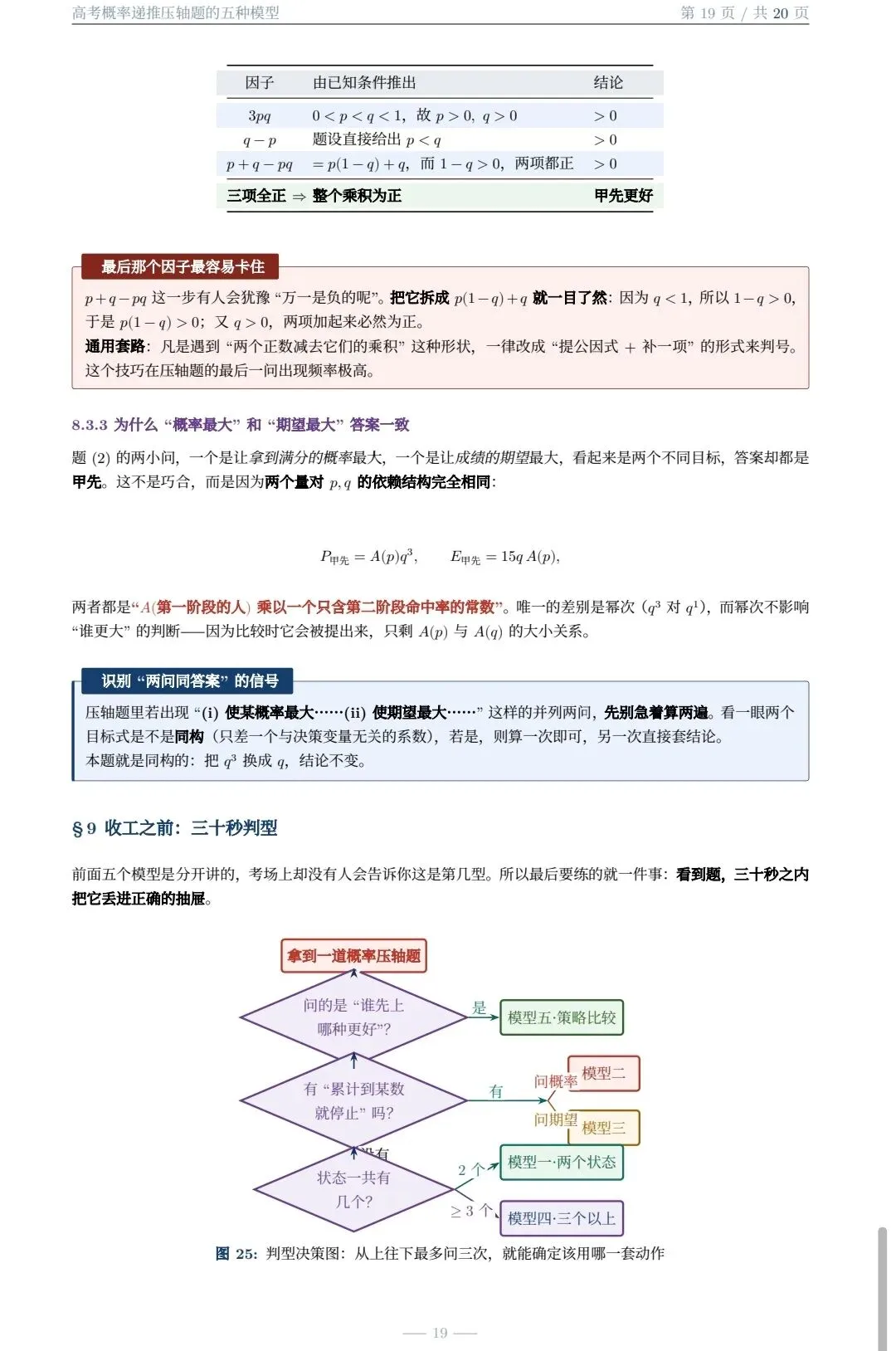 高考概率递推压轴题的五种题型(大庆市 白子君老师)-第19张图片-四季读书网