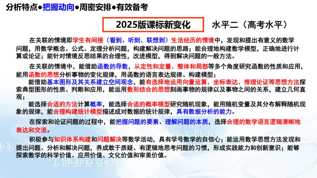 2027高考数学高考命题特征分折及备考策略-第47张图片-四季读书网