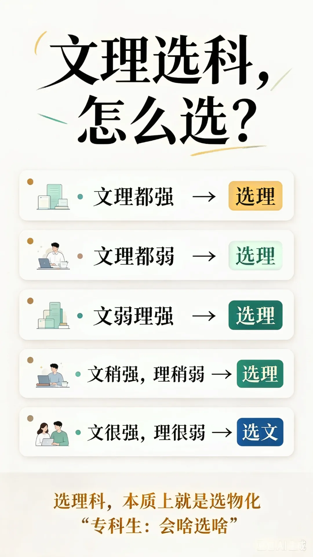 高考志愿填报【11】高一「选科」别瞎选,搞懂规则,少走弯路-第1张图片-四季读书网 高考志愿填报【11】高一「选科」别瞎选,搞懂规则,少走弯路-第1张图片-四季读书网