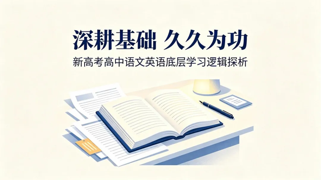 深耕基础,久久为功——新高考下高中语英学科底层学习逻辑探析-第1张图片-四季读书网 深耕基础,久久为功——新高考下高中语英学科底层学习逻辑探析-第1张图片-四季读书网