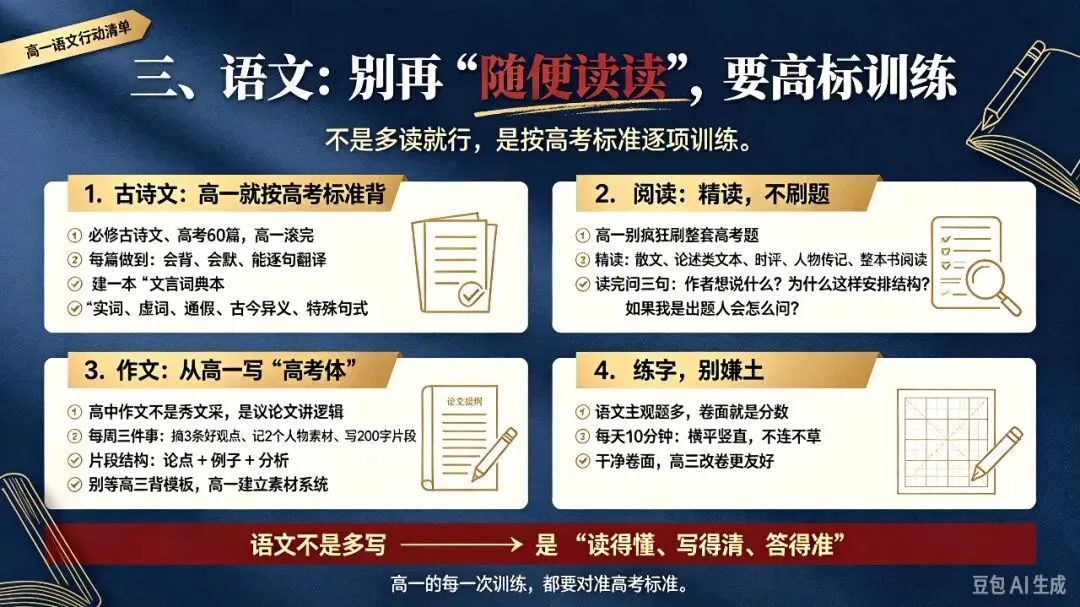 高一必须把语文和英语,拉到“高考水平”!!!-第4张图片-四季读书网