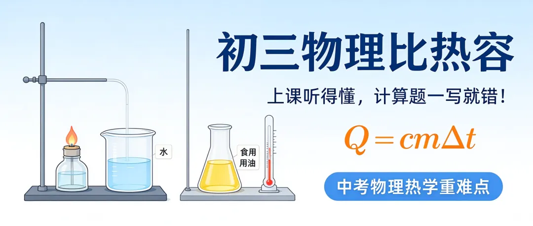 初三物理比热容:上课听得懂,计算题一写就错!-第2张图片-四季读书网 初三物理比热容:上课听得懂,计算题一写就错!-第2张图片-四季读书网