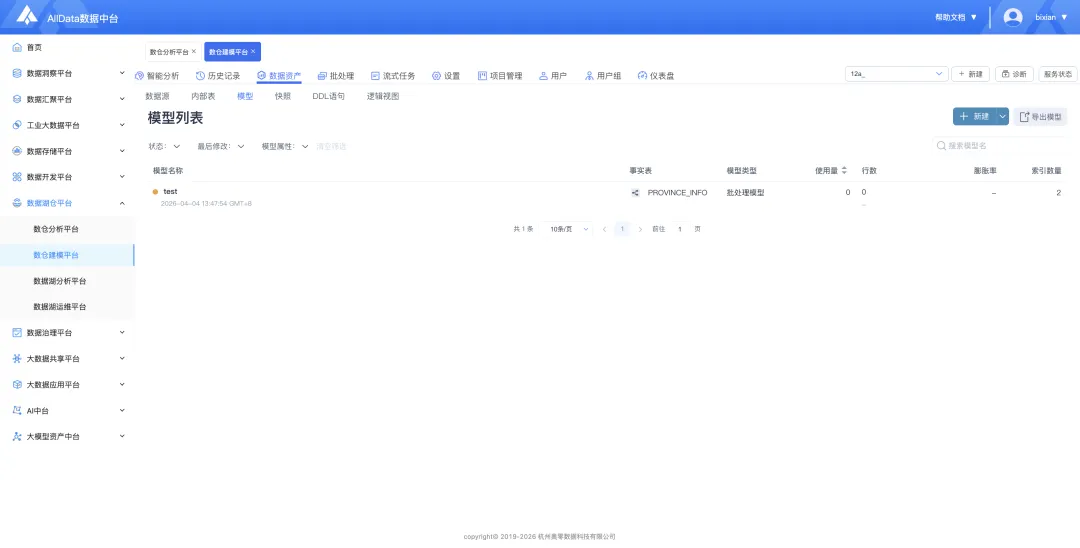 客户真题讲解|趁手好用,AllData搭建数据湖仓平台,集成开源项目Apache Doris/Kylin/Paimon/Amoro,实时入湖/分层建模/高性能OLAP查询-第7张图片-四季读书网