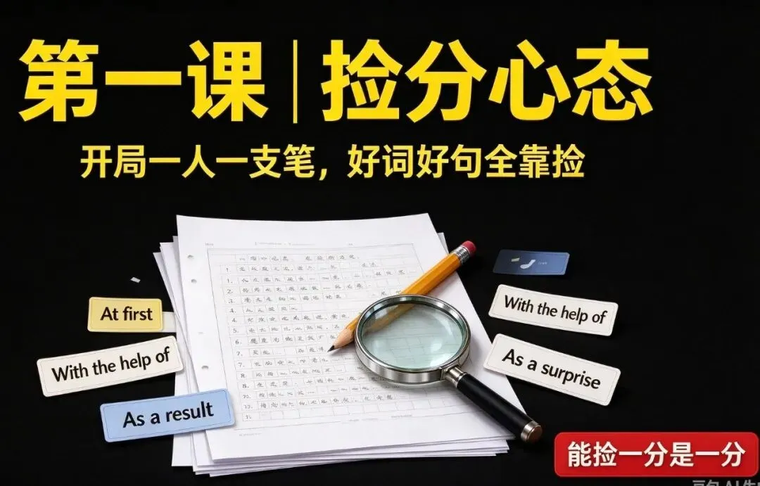 中考英语作文,如何收割改卷老师的注意力-第7张图片-四季读书网