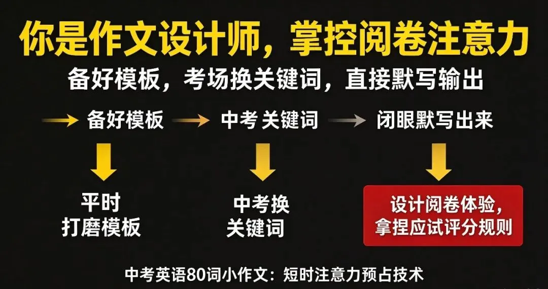 中考英语作文,如何收割改卷老师的注意力-第11张图片-四季读书网
