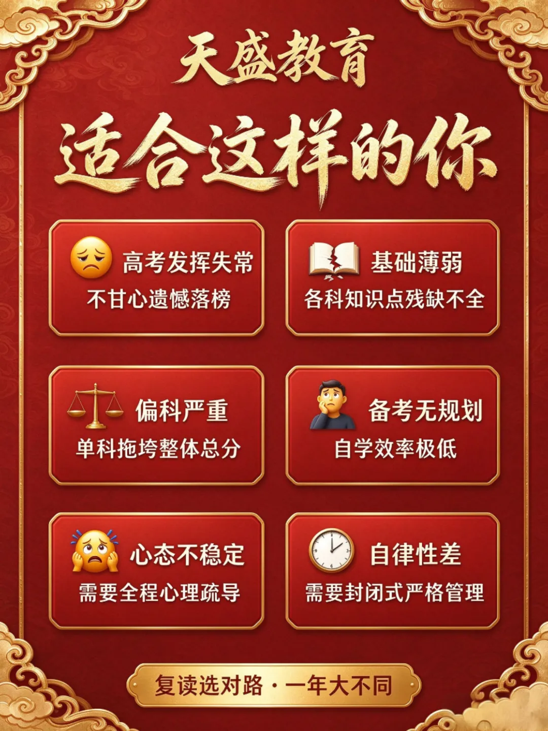 哈尔滨天盛教育2027年高考复读集训营全日制招生简章-第2张图片-四季读书网 哈尔滨天盛教育2027年高考复读集训营全日制招生简章-第2张图片-四季读书网