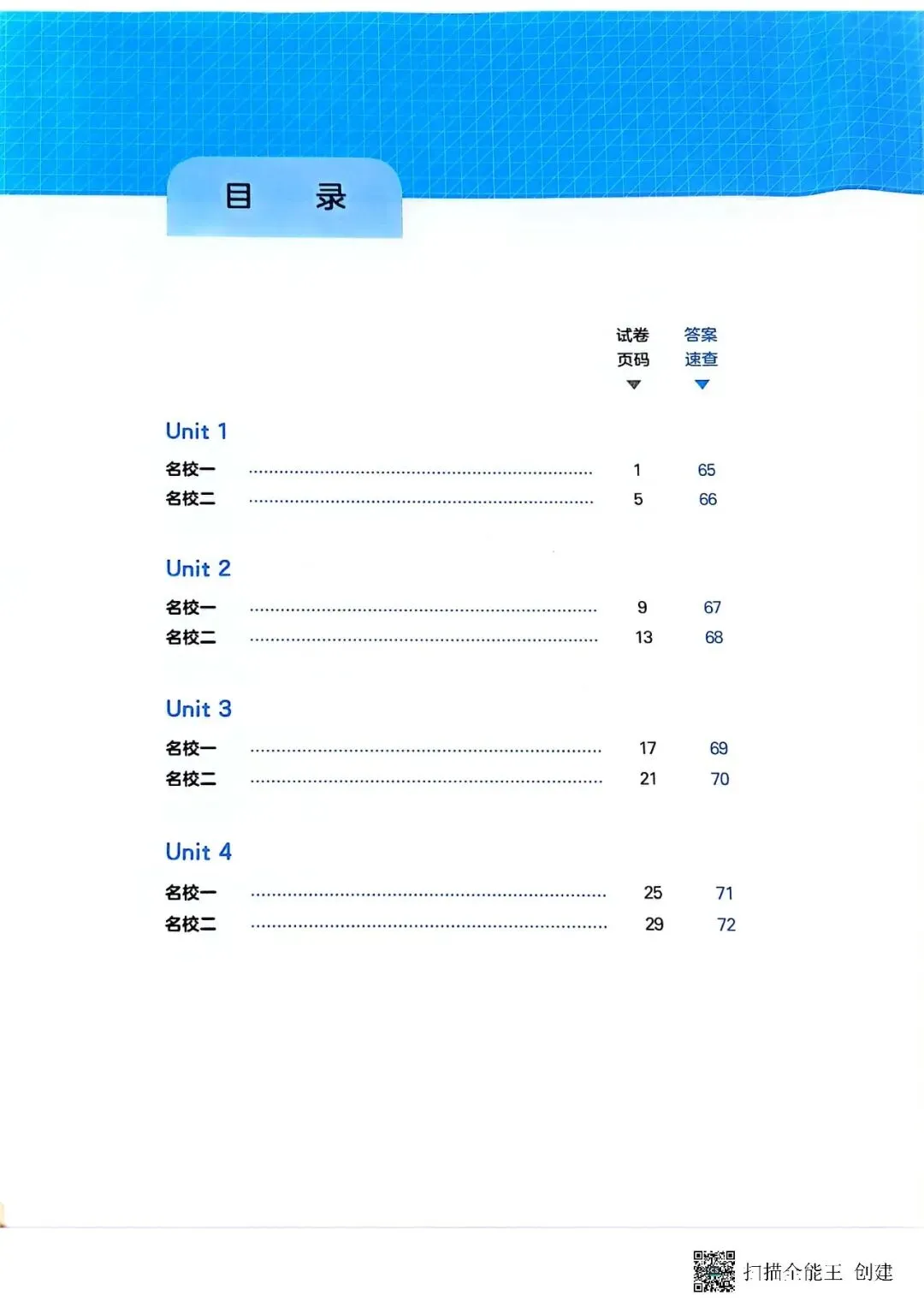 上海七上英语《名校名卷》全套真题训练~-第8张图片-四季读书网