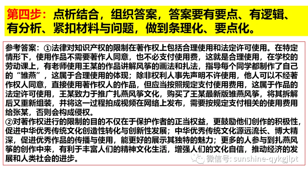 高考政治主观题解题方法-第86张图片-四季读书网 高考政治主观题解题方法-第86张图片-四季读书网