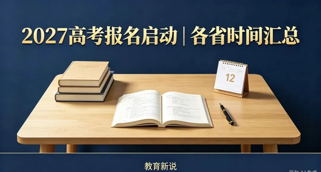 (收藏)2027高考报名10月份启动!报名时间、报名材料、资格审核、避坑要点-第2张图片-四季读书网