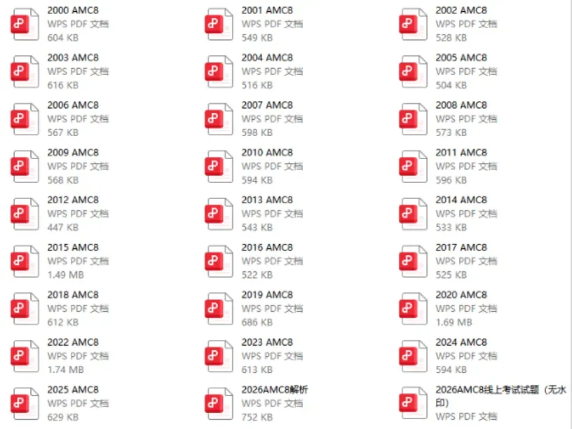 AMC8数学竞赛真题怎么刷才有效?40分钟25题的时间分配与提分技巧-第1张图片-四季读书网