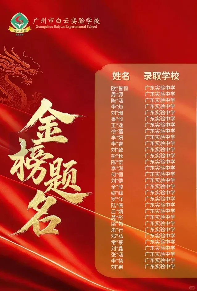 白云省实2026年中考喜报流出!-第1张图片-四季读书网