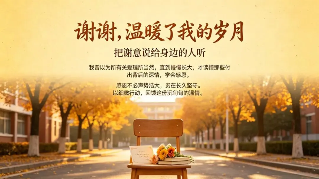 感恩主题|中考作文开头结尾25组-第1张图片-四季读书网