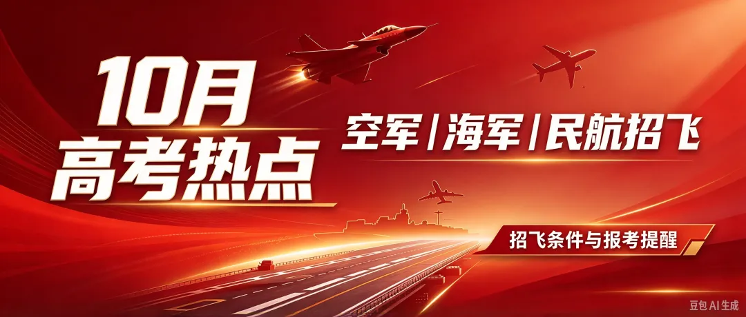 10月高考必看4件大事空军海军民航招飞最新安排全梳理-第1张图片-四季读书网