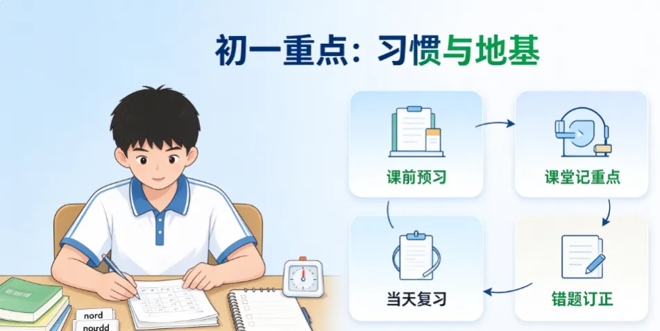 初一抓习惯,初二防滑坡,初三重效率!初中三年规划,家长收藏-第8张图片-四季读书网 初一抓习惯,初二防滑坡,初三重效率!初中三年规划,家长收藏-第8张图片-四季读书网