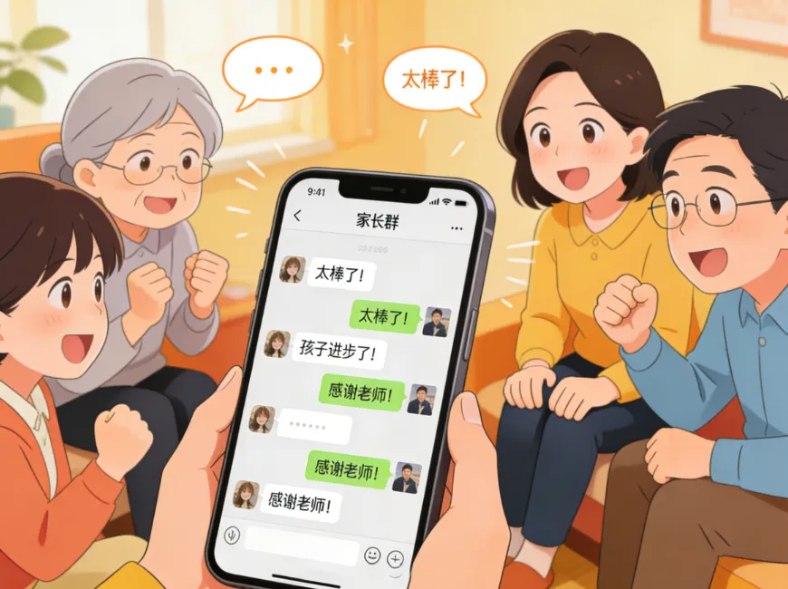 初三学生的家长群-第2张图片-四季读书网