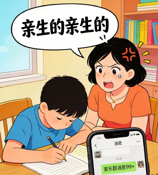 初三学生的家长群-第3张图片-四季读书网
