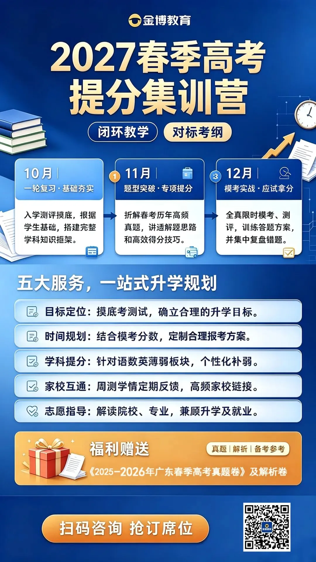 2027年春季高考倒计时:东莞考生,这100天请这样规划-第3张图片-四季读书网