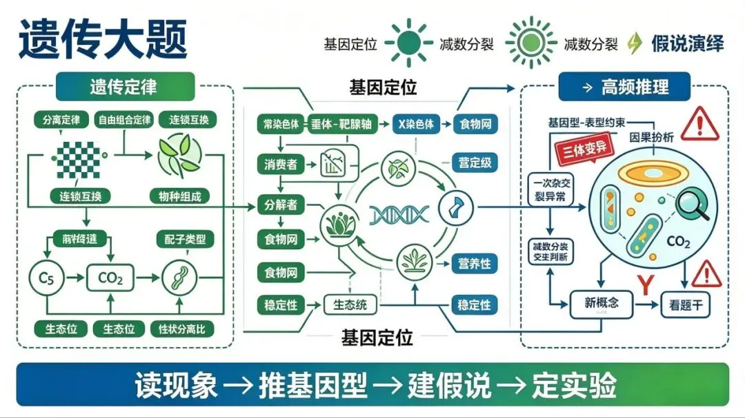 基于命题逻辑分析2020‑2026山东高考生物遗传大题-第1张图片-四季读书网