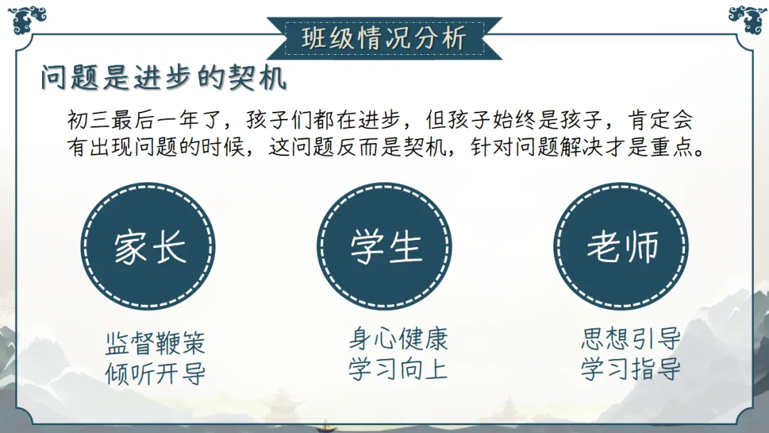 九年级秋季家长会 | 2026中考倒计时220天,家校共育备战初升高,助力孩子稳心态、抓基础、强素质、冲刺‌ (附58页ppt课件)-第13张图片-四季读书网