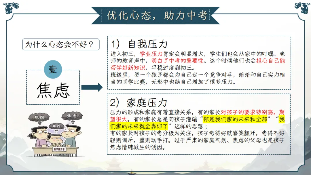 九年级秋季家长会 | 2026中考倒计时220天,家校共育备战初升高,助力孩子稳心态、抓基础、强素质、冲刺‌ (附58页ppt课件)-第28张图片-四季读书网