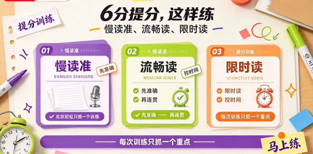 北京初三男孩朗读题扣了6分:单词都认识,机器就是不给分|12月听说首考冲刺-第2张图片-四季读书网