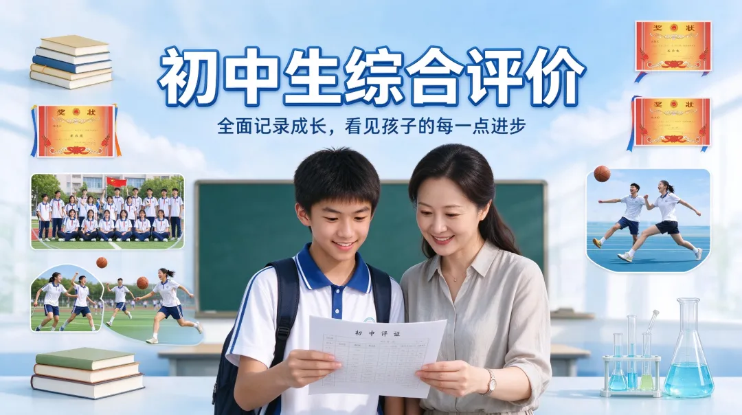 初中家长别等初三才着急:综合素质评价到底怎么填,一篇讲清楚!-第1张图片-四季读书网