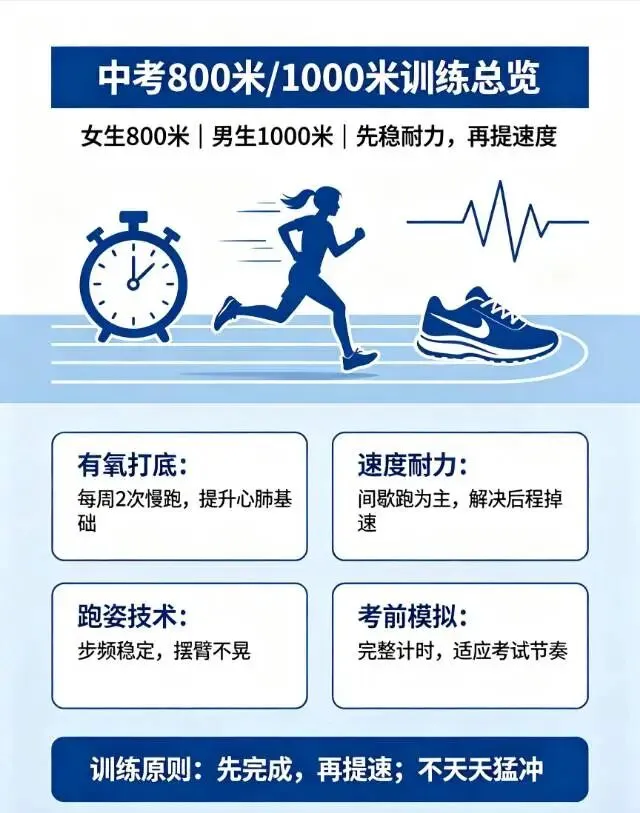 中考800米(女)/1000米(男)|训练项目-第1张图片-四季读书网 中考800米(女)/1000米(男)|训练项目-第1张图片-四季读书网