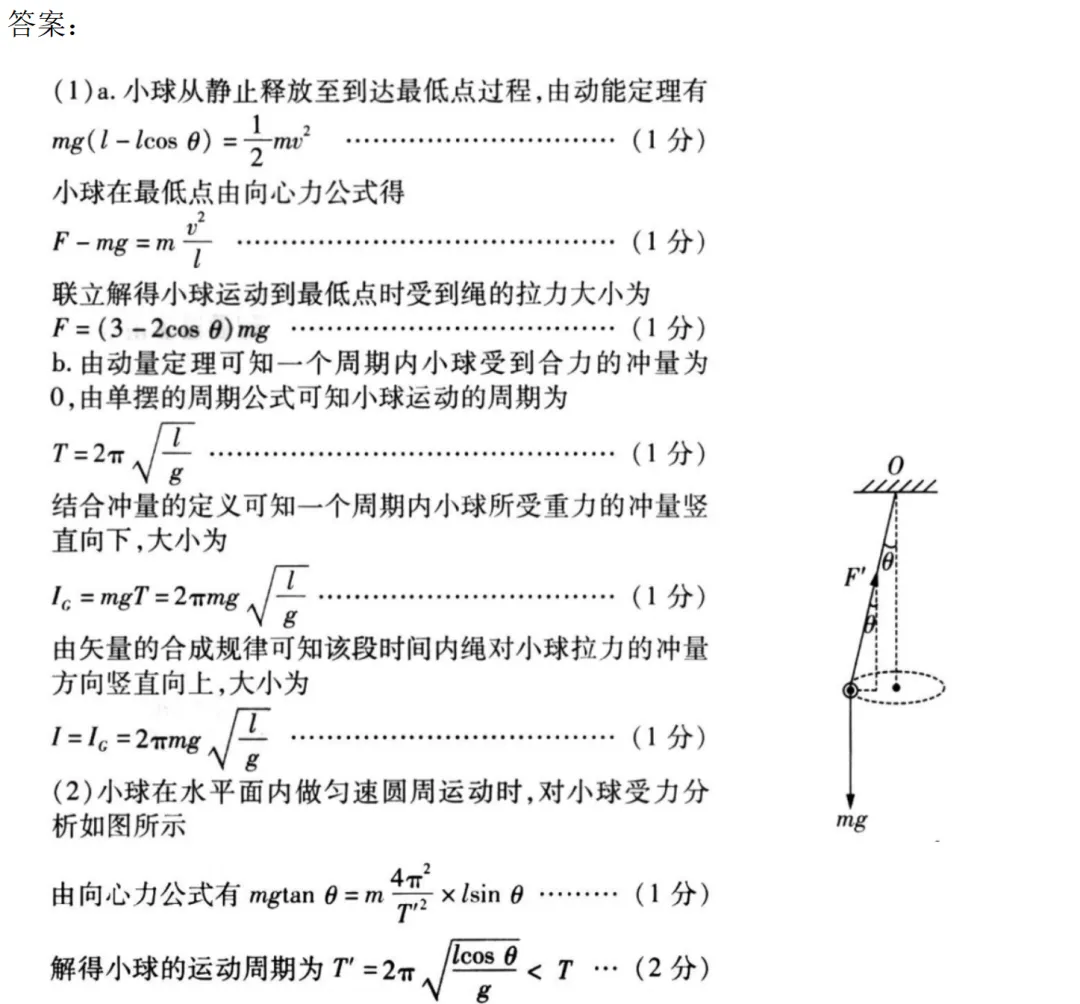 2026北京高考物理试题解析与考生得分数据分析-第48张图片-四季读书网