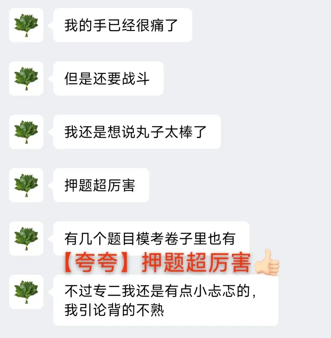 丸子 27 冲刺模考押题班|帮你完成考前脱敏,从容奔赴考场-第5张图片-四季读书网