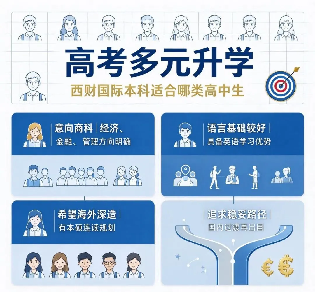高考多元升学,西财国际本科适合哪类高中生-第1张图片-四季读书网