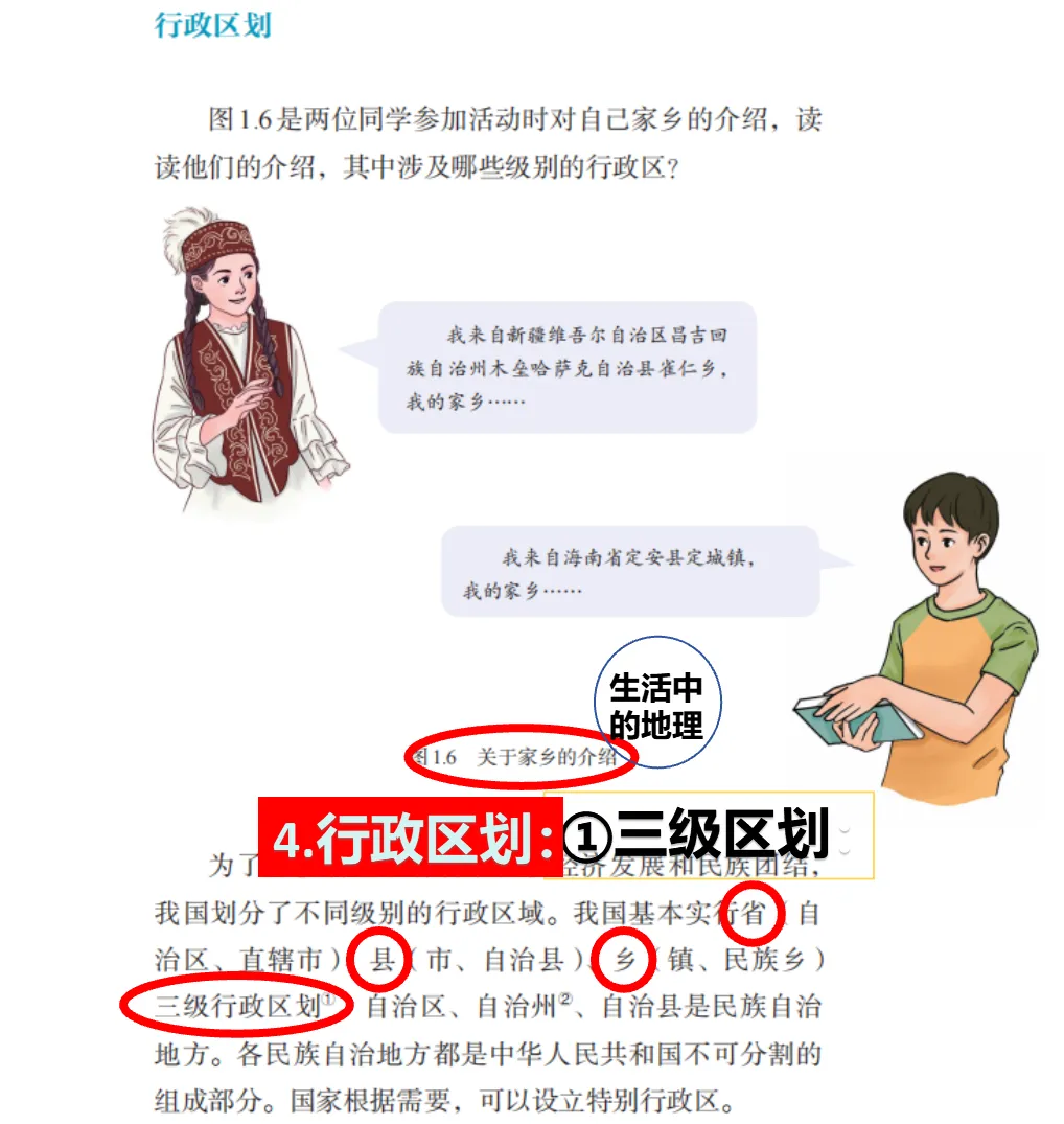 初二地理(七上)回看与补写(2)-第10张图片-四季读书网
