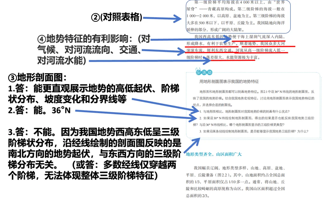 初二地理(七上)回看与补写(2)-第23张图片-四季读书网