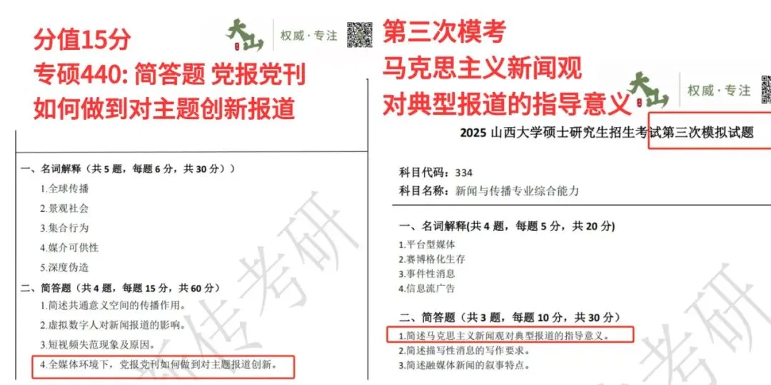 2027大山新传考研模考班正式上线!-第14张图片-四季读书网