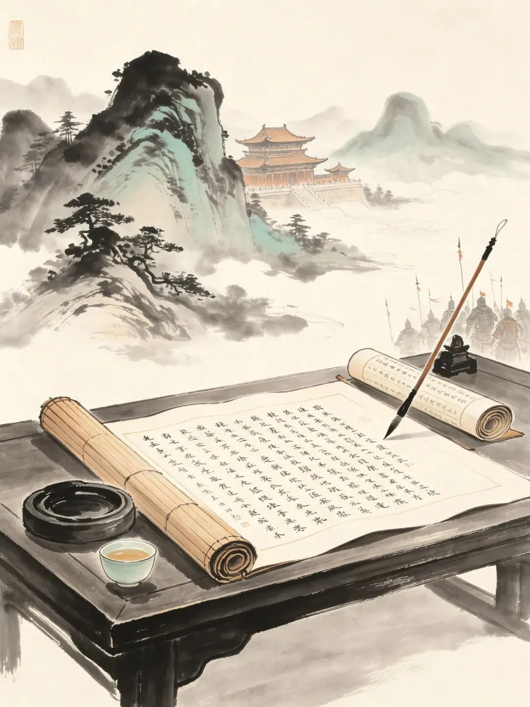 三百一十六日·语文伴中考|Day53(2026-10-04)|倒计时263天《出师表》|劝谏抒情文言文(防城港专用·2027版)-第1张图片-四季读书网