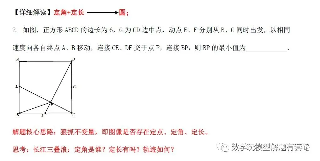 【中考数学】善用隐形圆 巧解最值题-第11张图片-四季读书网