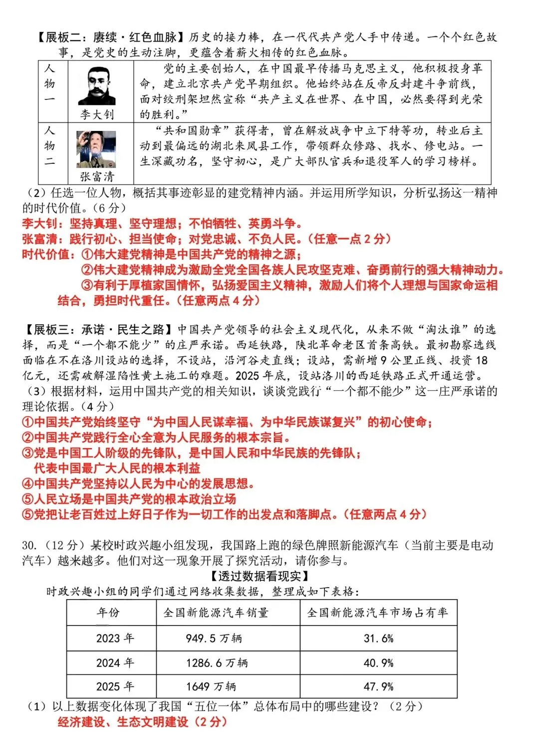 【2026浙江试卷】2026.9金华市义乌绣湖中学九上月考社会试卷-第10张图片-四季读书网