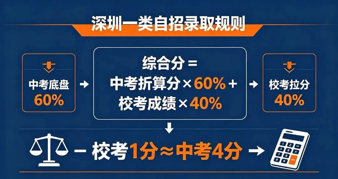 中考边缘生,多少分能自招上岸深中高中园?稳妥报考建议冲到470分以上-第4张图片-四季读书网