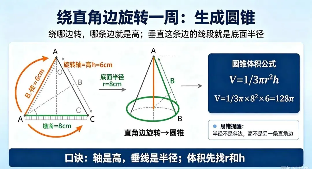初中数学重难点|直角三角尺旋转问题(中考必考)宝妈通俗精讲-第2张图片-四季读书网
